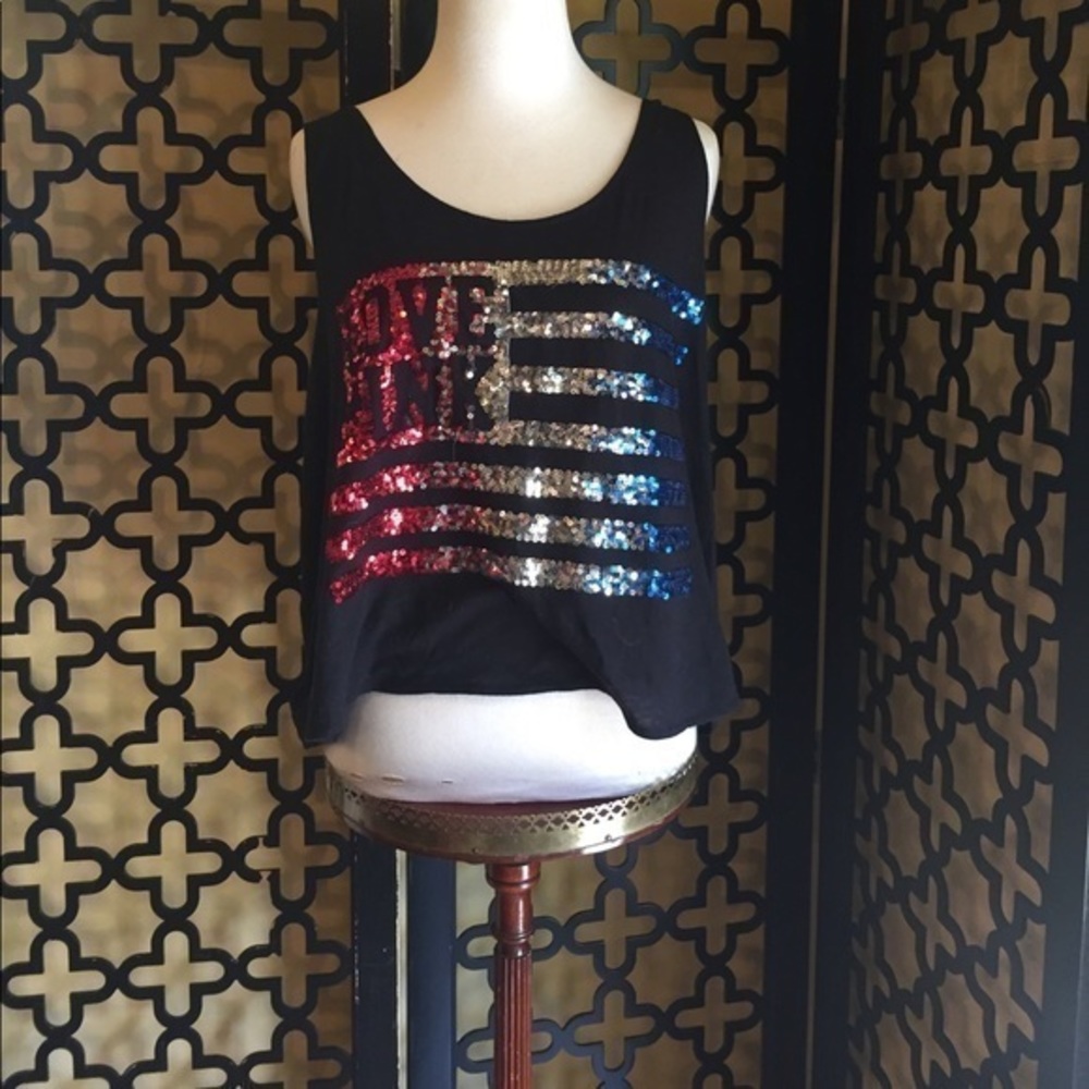 VICTORIA's SECRET PINK 4th OF JULY‎ SLEEVEL…